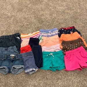3t toddler girl shorts lot